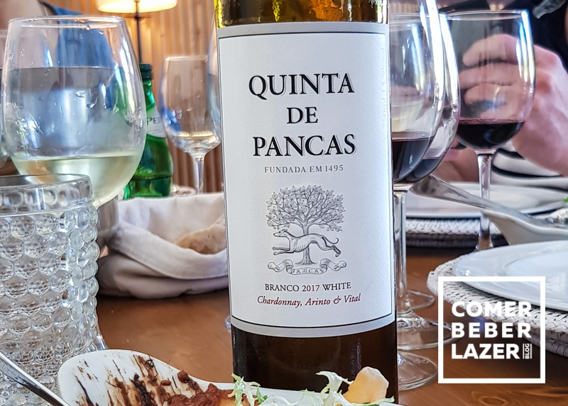вино QUINTA DE PANCAS — FUNDADA EM 1495 — BRACO 2017 WHITE