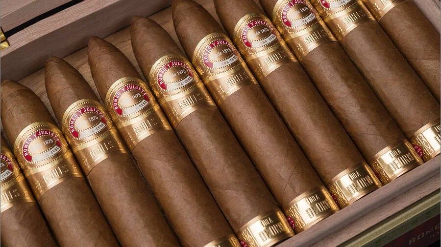Золотая линия кубинских сигар Romeo y Julieta уже в продаже